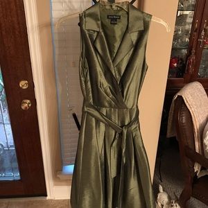Olive green dress